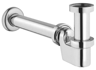 SAPHO Sifon za umivaonik 5/4", odvod 32 mm, kompaktni dizajn, krom